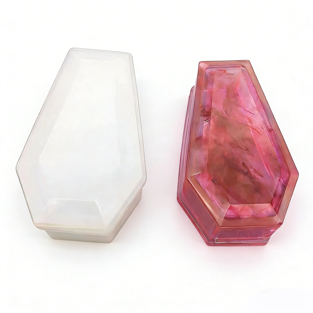 Resin Art Equipment - Molde de Silicone de Caveira, Morcego