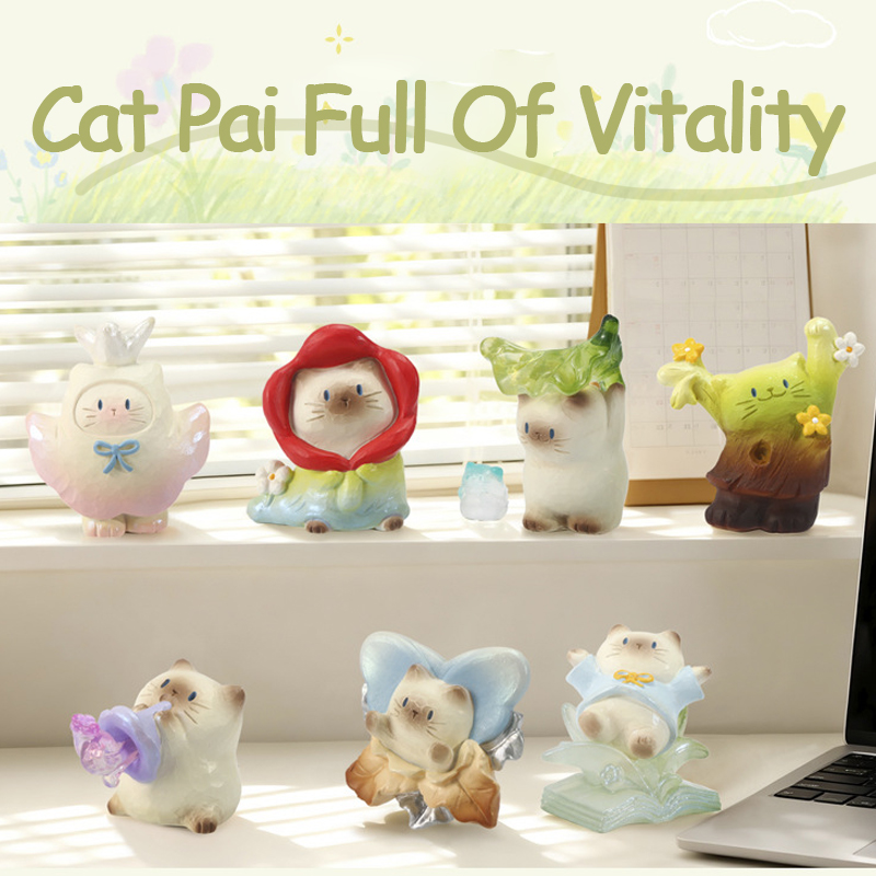 Resin Art Case - Cat Pai Série Cheia de Vitalidade: