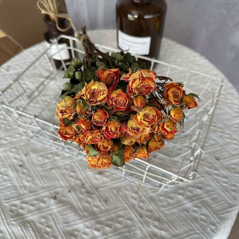 Resin Art Rose - Ramos de rosas naturais preservadas, flores