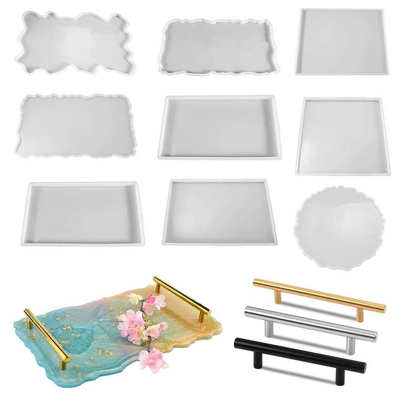 Resin Art Equipment - Bandeja de resina epóxi molde de