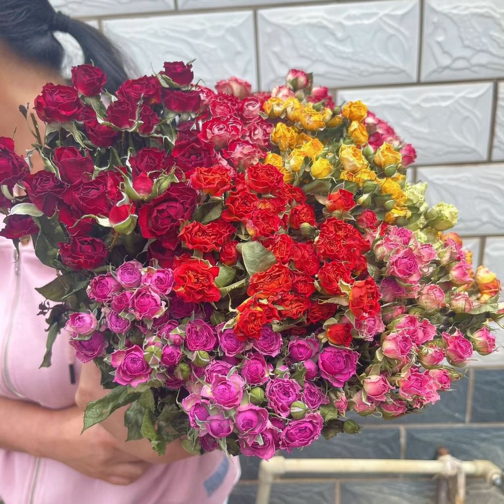 Resin Art Rose - Ramo de flores de rosa seca