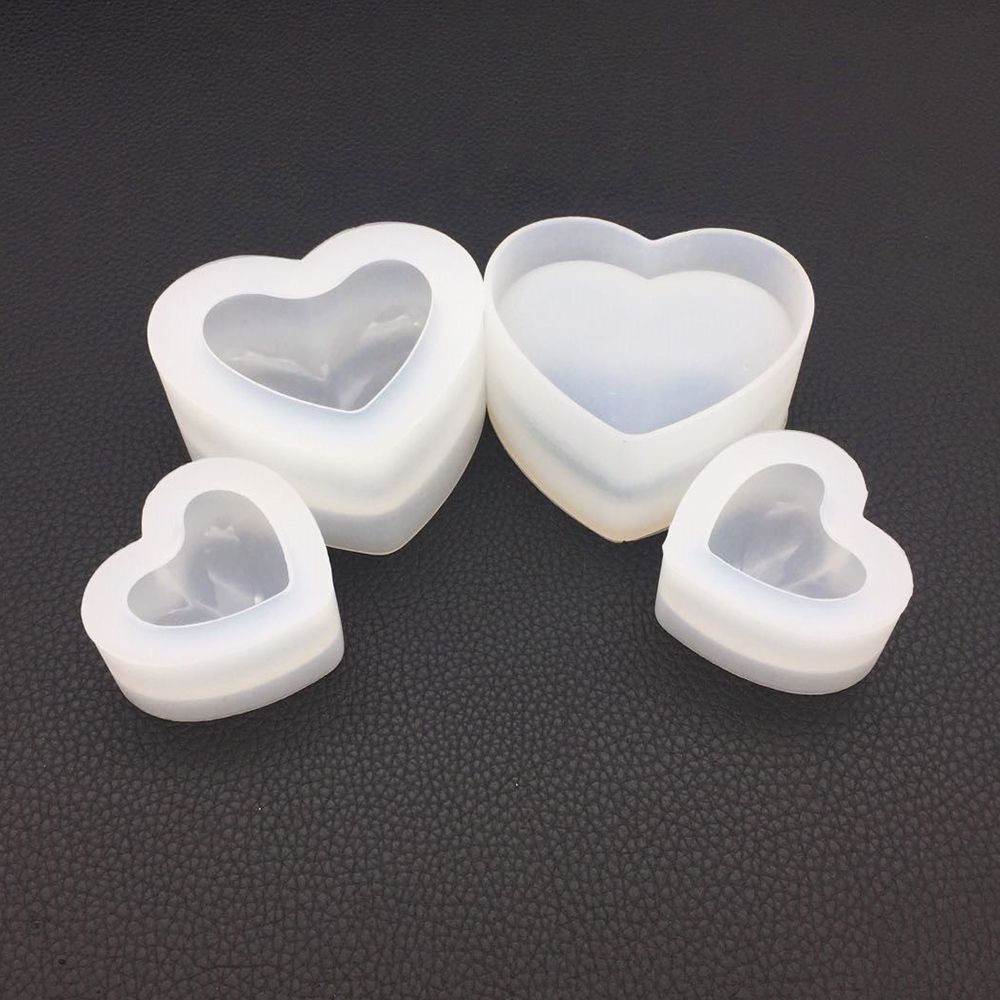 Molde de Silicone 3D Coração p - Resin Art Alphabet avaliação e preço