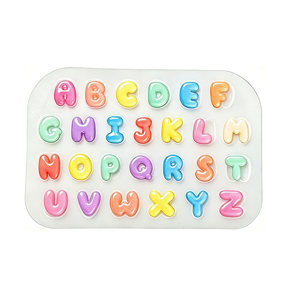 2 Peças Mini Molde de Silicone - Resin Art Alphabet avaliação e preço