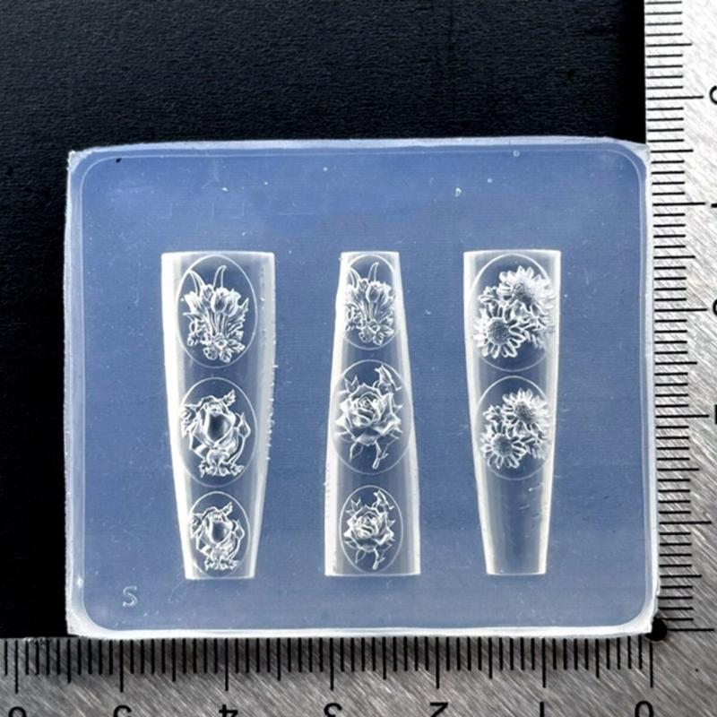 Molde silicone para arte unhas - Resin Art Equipment avaliação e preço