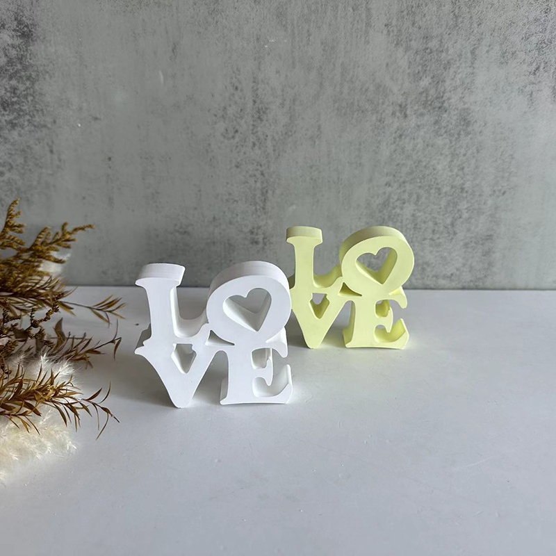 Letra amor molde de silicone d - Resin Art Alphabet avaliação e preço