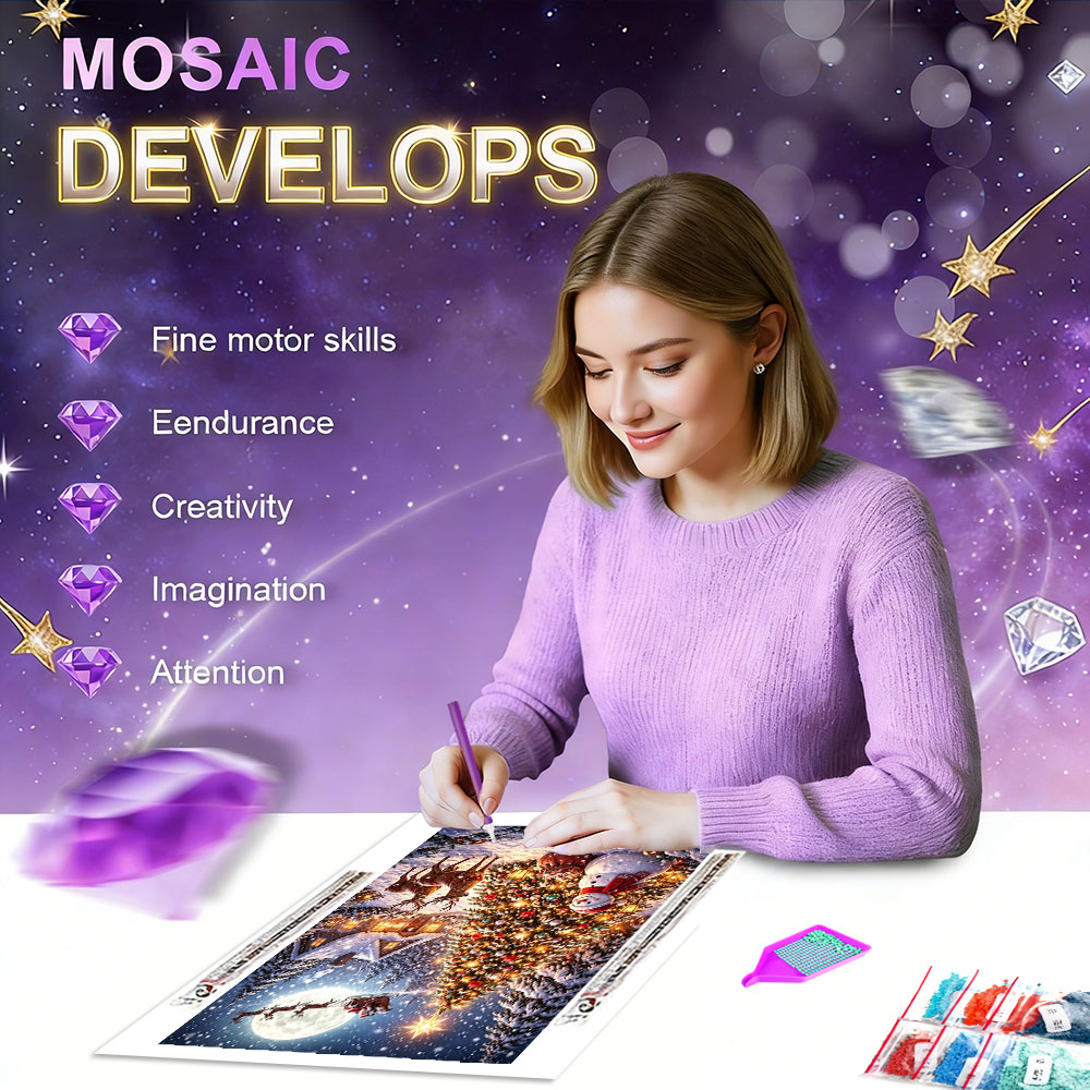 Pintura de arte com diamantes  - Resin Art Wallpaper avaliação e preço